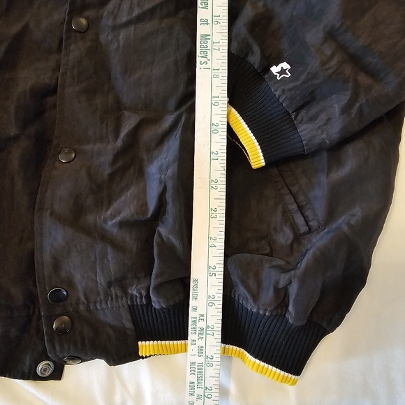 Vtg Starter Diamond Collection Pittsburgh Pirates 2XL Nylon Embroidered Jacket - Picture 10 of 10